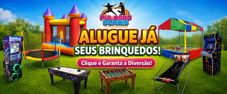 aluguel de brinquedos
